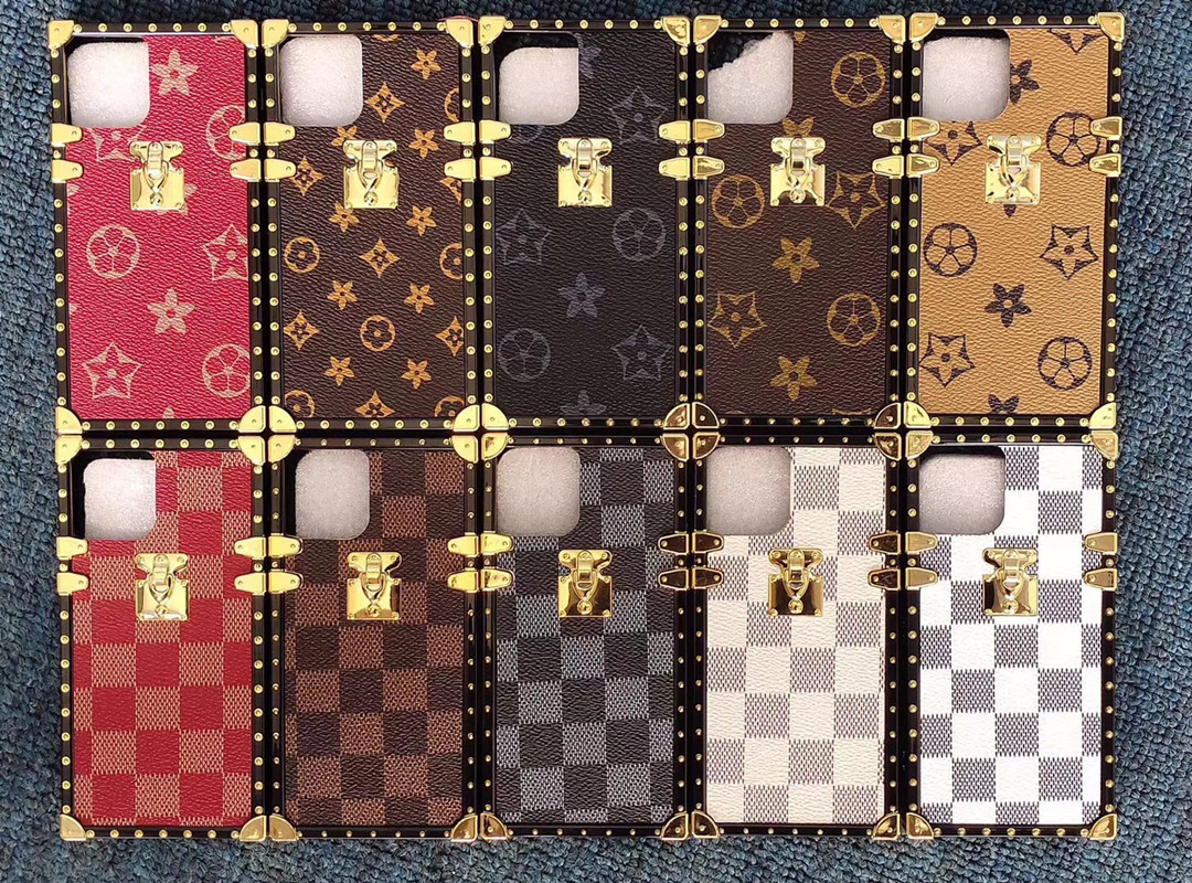 

Top fashion phone cases for iphone 12 Pro Max 12 mini 11 XR XS Max 7/8 plus PU leather Phone shell for samsung S8 S9 S10 PLUS S10E NOTE 8 9