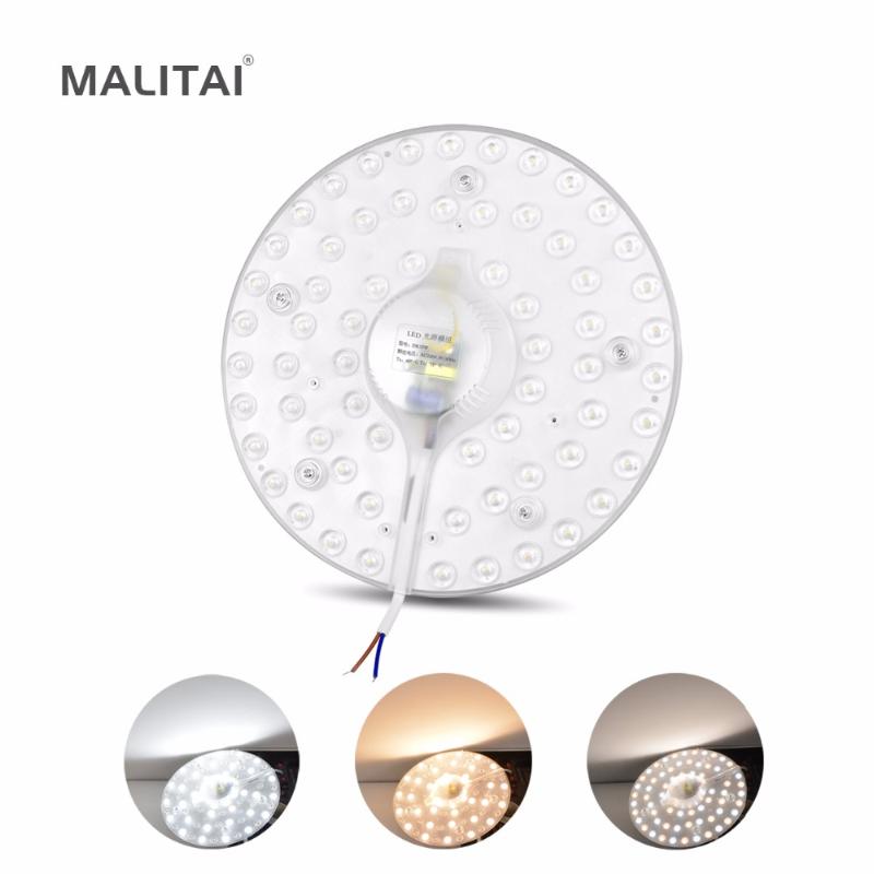 

Dimmable 24W 32W 220V Downlight Ceiling LED Light Source Color Temperature Changeable Lamp Module Replace 40W 50W CFL Tube Bulb Bulbs