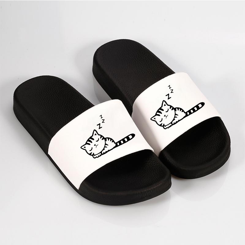 

Slippers Shoes For Women Summer Pattern Outdoor Sandals Beach Fashion Open Toe Flip Flops Female Non-slip Slides Chaussure Femme, 2755