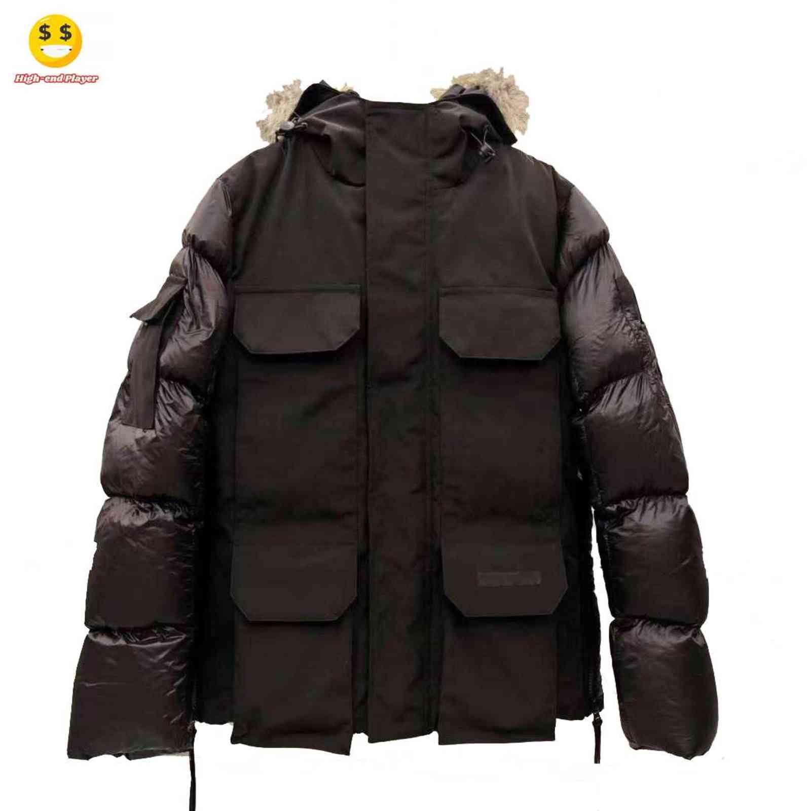 

Quality Canada Parka Standard Expedition High-end Player Down Jacket Men Clothing Luxury Classic, Black