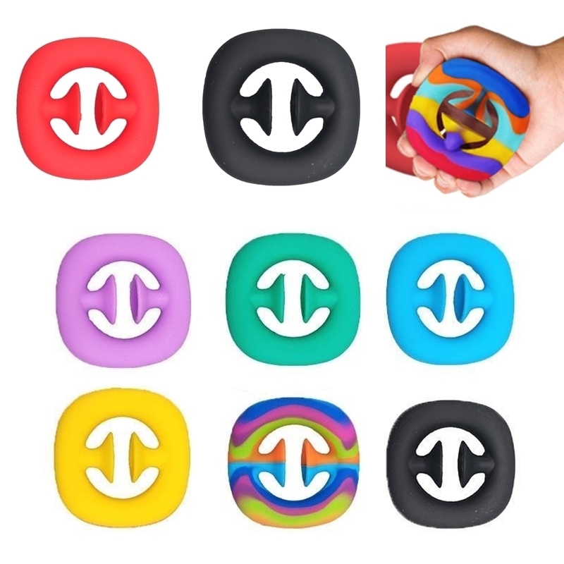 

Finger Toys Squeezy Simple Dimple Hand Grab Snap Fidget Toy Game Sensory Autism Special Needs Anxiety Stress Reliever G31MCSN
