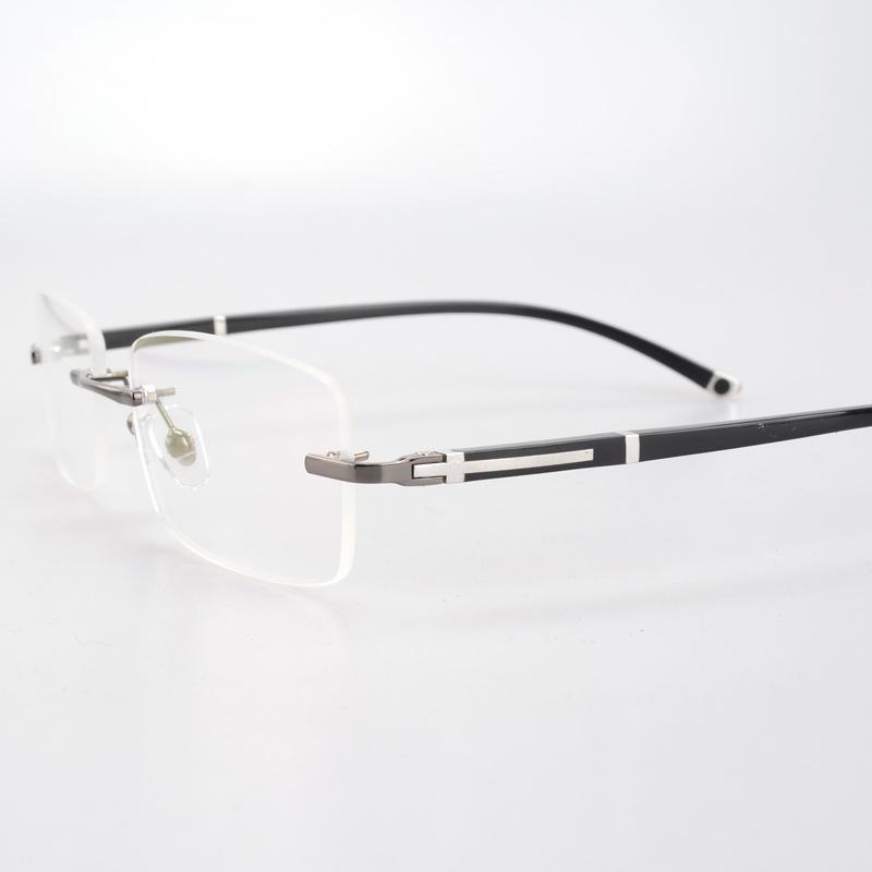 

Fashion Sunglasses Frames Vazrobe Rimless Glasses Frame For Men Eyeglasses Man Prescription Spectacles Black Gold Frameless Eyeglass Optical