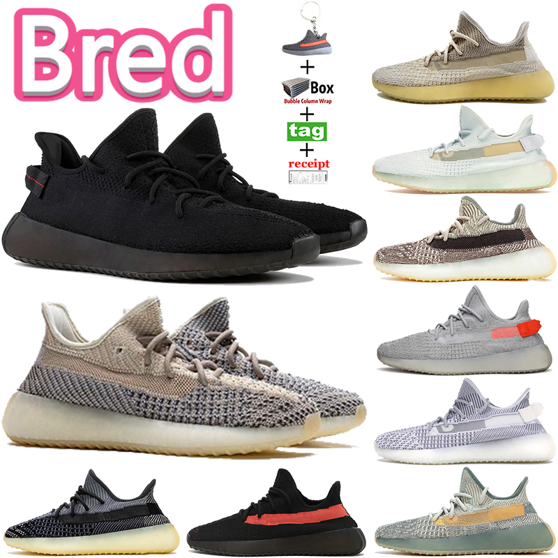 

With box Ash pearl stone blue mens womens running shoes Bred Zebra Sand taupe Linen Israfil Natural Cinder Sports sneakers trainers, Bubble wrap packaging