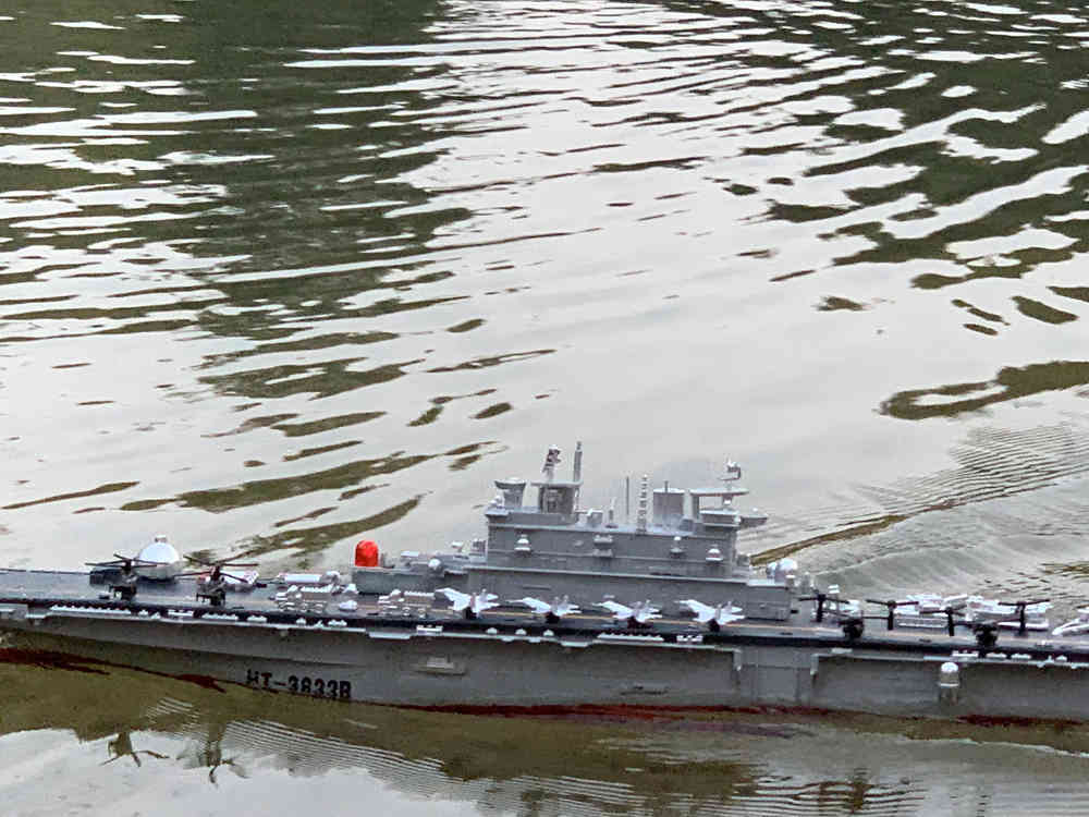 2021 1350 Scale Remote Control Warship Battleship Boats Large Rc Ship