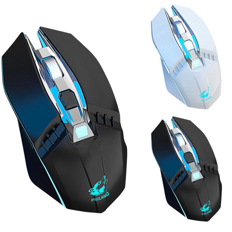 

Fashion 2.4 GHz + BT Connection Wireless Optical Mouse With LED Backlit 6 Buttons Ergonomic For Laptop PC Computer Keyboard Combos