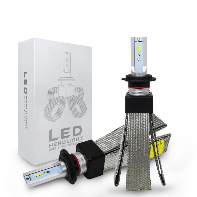 

Car Headlights LED T8 CSP Spotlight Amazon's 2PCS 9600LM 80W 6000K COB Universal Type Various Models IP68 3A