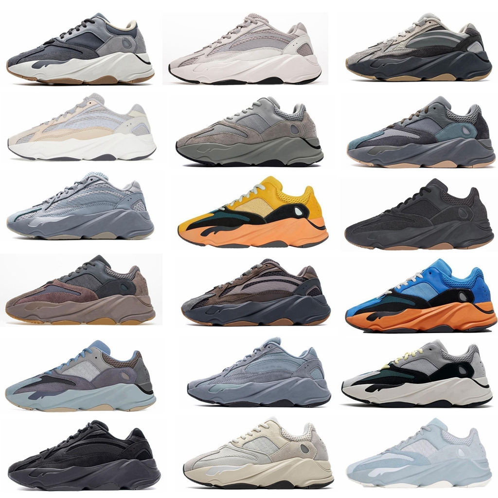 

2021 Static Reflective 700 V2 Basketball Shoes for mens Inertia Tephra Solid Grey Utility Black Men Women Sport Trainer Good Quality Leisure