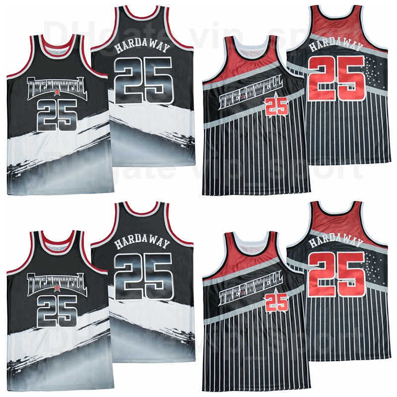 

High School Eagles Basketball #25 Penny Hardaway Treadwell Jersey Men Stitched And Sewing Breathable Sport Black Team Color Top Quality On, 0 red