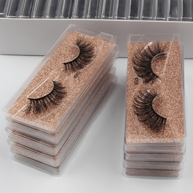 

3D Faux Mink Cils False Eyelashes Natural/Thick Long Eye Lashes Wispy Makeup Beauty Extension Tools