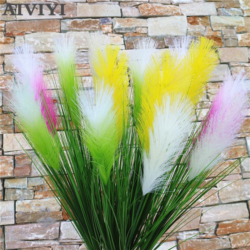 

Foreign Trade Excellent Product Simulation Reed Plant Onion Water Candle Grass European Artificial Wedding Home Office Dec Decorative Flower