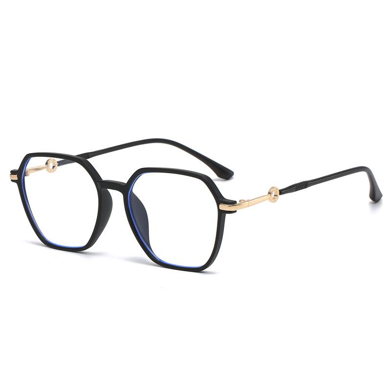 

Sunglasses Anti Blue Light Computer Glasses 2021 Men Trendy Gradient Eyewear Women's Irregular Square Eyeglasses With Frame
