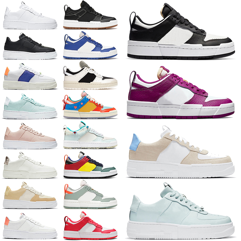 

dunk low disrupt cactus fower running shoes men women pixel 1 desert sand sneakers black white particle beige womens trainer, # 0