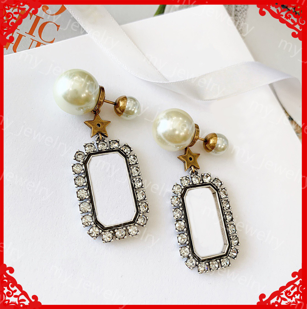 

Woman Earrings Fashion Gold Hoop Studs For Lady Luxurys Designers Earrings Women Party Wedding Jewelry Lovers Gift Engagement Ear Stud, Golden;silver