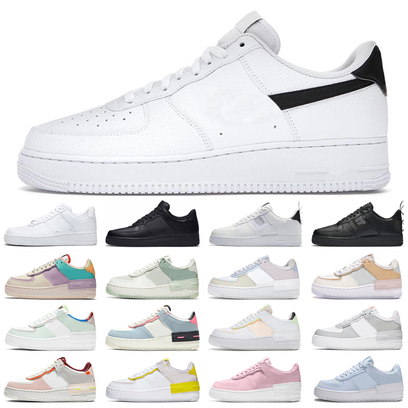 

Cheaper platform sneakers men women casual shoes Classic Triple White Black Flax Unility Red Spruce Aura Pale Ivory mens trainers Jogging Walking, Triple black
