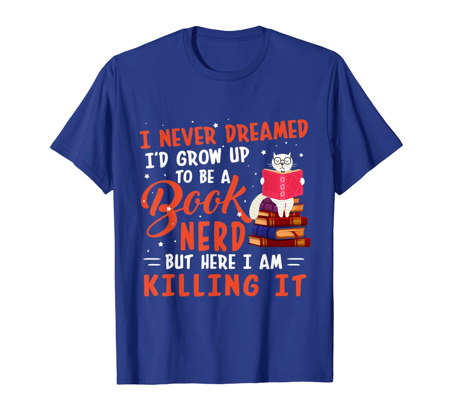 

book nerd funny t shirt, White;black