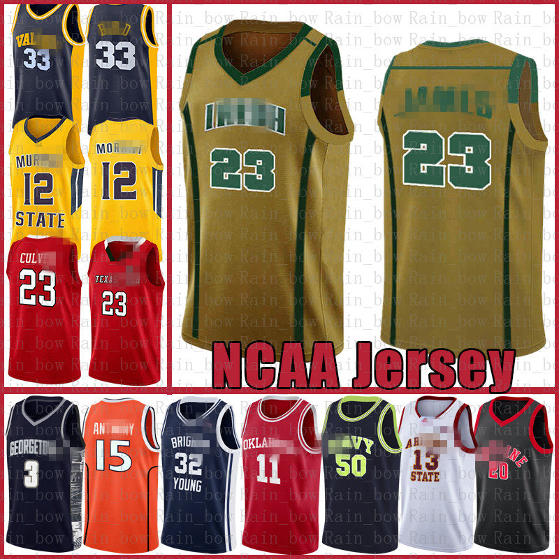 

LeBron 23 James NCAA Kawhi Stephen 30 Curry Leonard Dwyane 3 Wade Irving Basketball Jersey Vince 15 Carter Michael 23 JD College Larry Bird