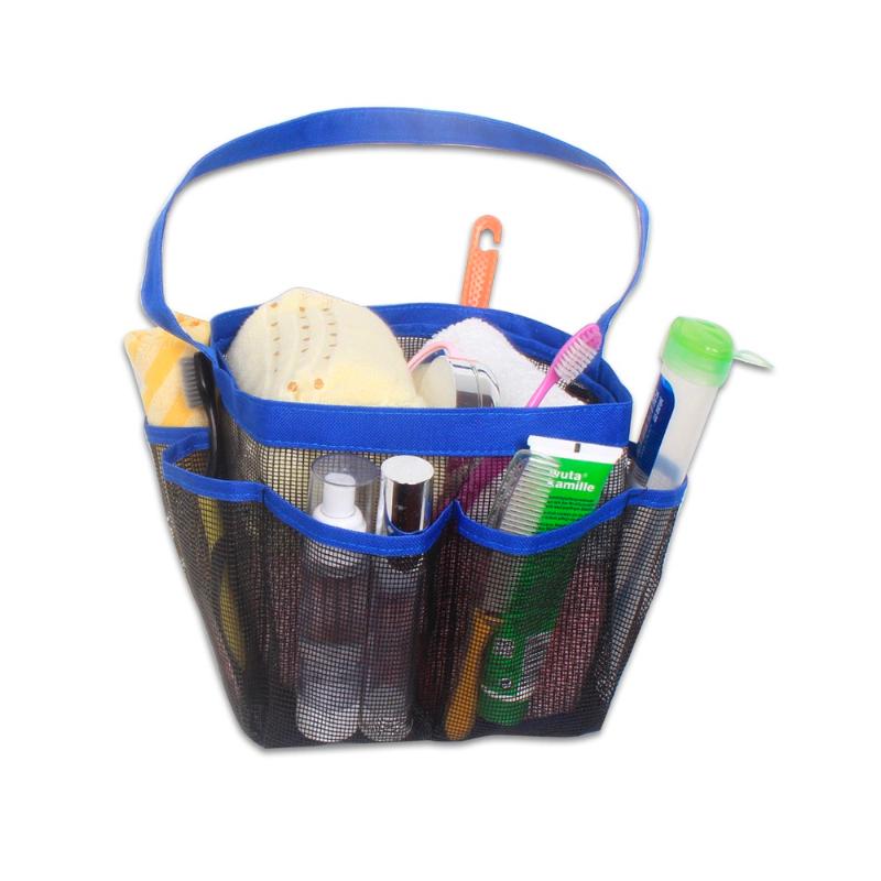 

Shopping Bags Foldable Beach Bag With Multiple Front And Side Pockets Available For Custom, Black