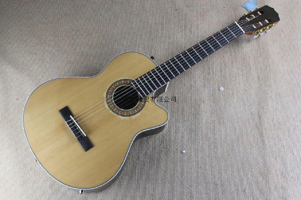 . Musical instruments fnishing acoustic electric guitar Custom Chaylor Ebony fingerboard with fishmen EQ @28-image-689043854
