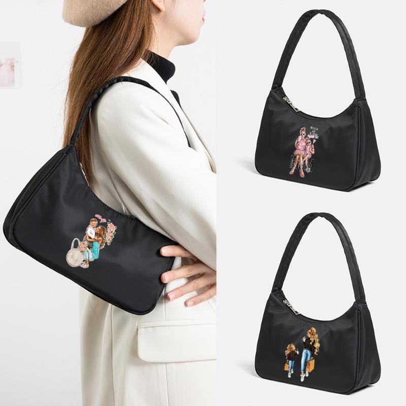 

Evening Bags Underarm Shoulder Women's Handbags 2022 Baguette Bag Trend Shopping Phone Female Purses Tote