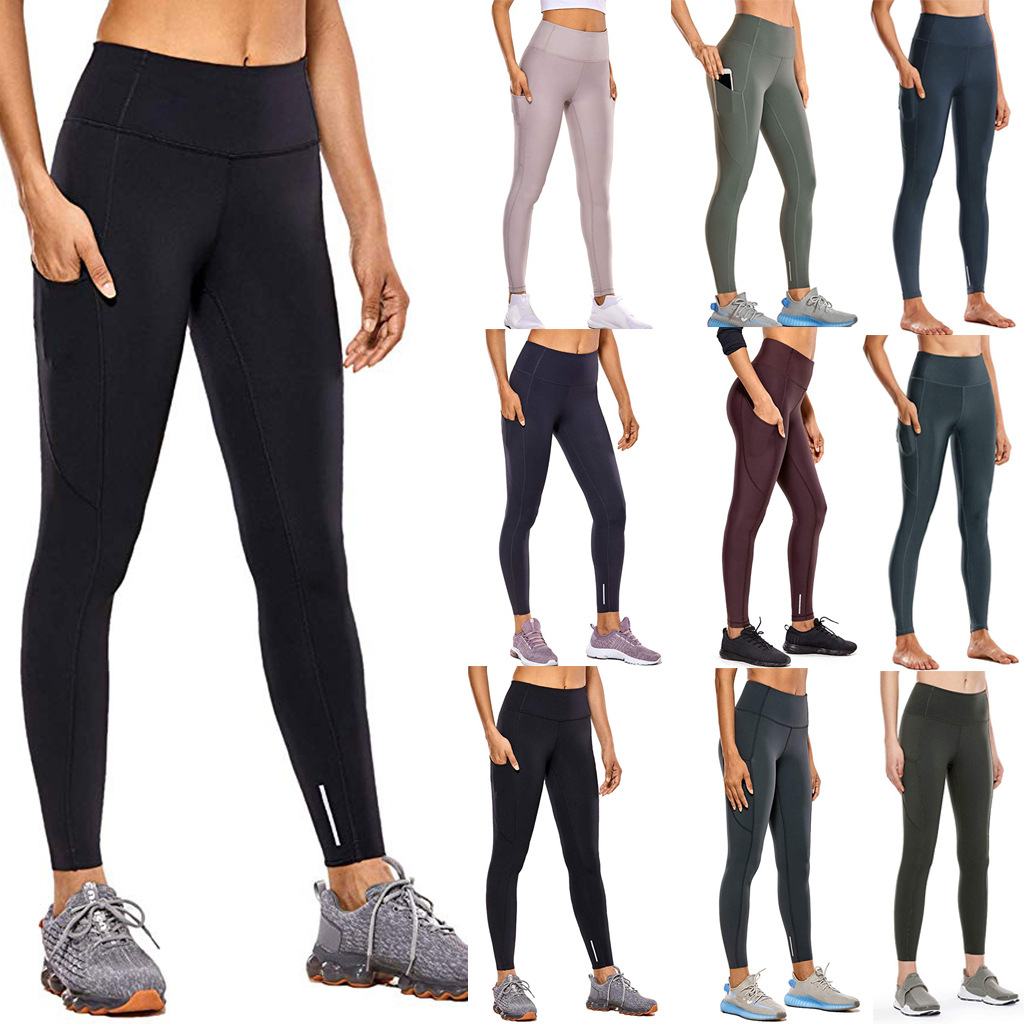 

Fashion TikTo New high waist lu yoga pants women leggings exercise outdoor fitness legging stretch tight pant lift buttock Tummy Control Running Tights, Dust bag;pls don't choose