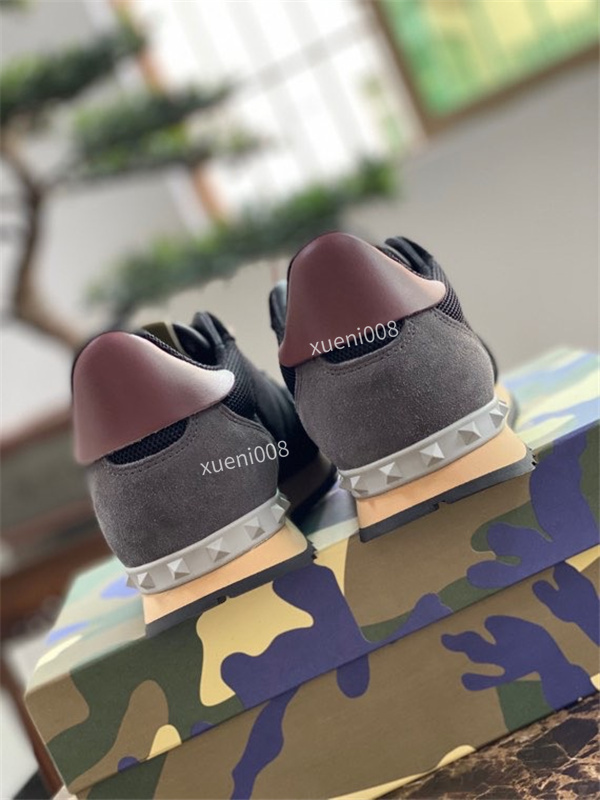 

Shoes Sneaker 39-46 Womens Paris White Letter Colorful Blue Bright Red Rice Ash Grey Green Pink Silvery Retro Ladies Designer xg210702, Choose the color