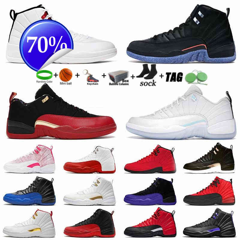 

2022 Mensbasketballshoes Mens Shoes 12 12s Low Easter Twist Flu Game University Red Jumpman Unc Court Purple Racer Blue Cool Grey Men Sports, Customize