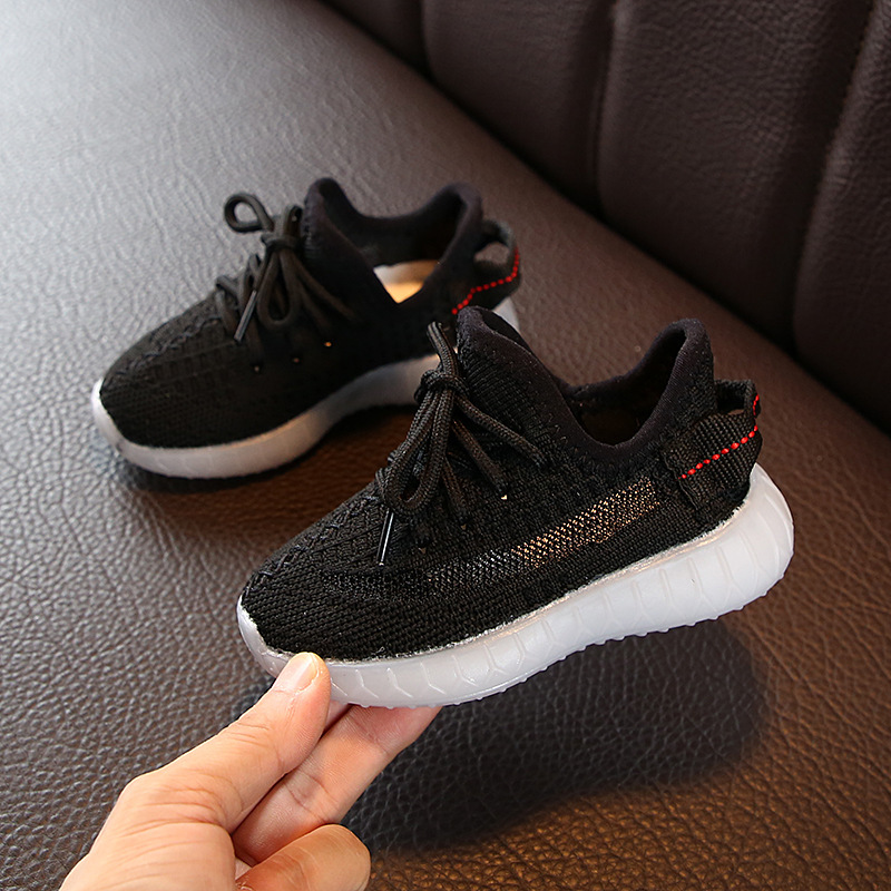 

Baby Kids Maternity Designer Sneakers Athletic Outdoor Boys Girls Teens Active Breathable Running Walking Trainers Eur 22-31 Flying Woven Basketball Shoes, Box