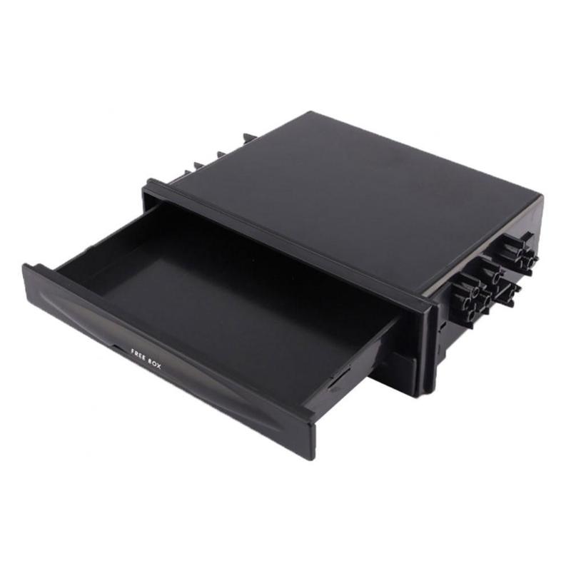 

Car Organizer Double Din Radio Pocket Drink Cup Holder Plastic Storage Box Stowing Auto Accessories