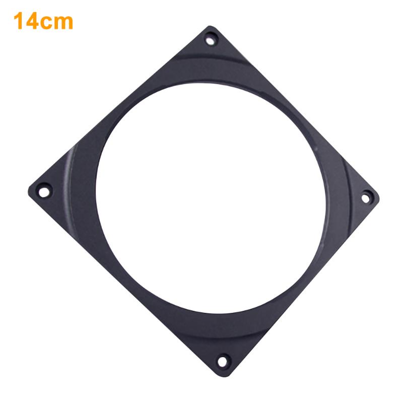 

Fans & Coolings Home Office High Density LEDs RGB Fan Frame Universal For PC Desktop Ring Ultra Thin Styling Computer Cooling With Screws