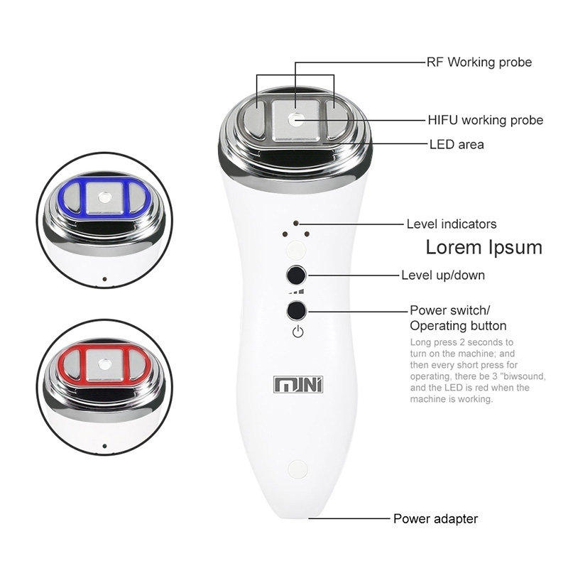 

2021 Hifu CE Approved Newest Product Hifu Mini For Skin Rejuvenation& Face Lifting Machine