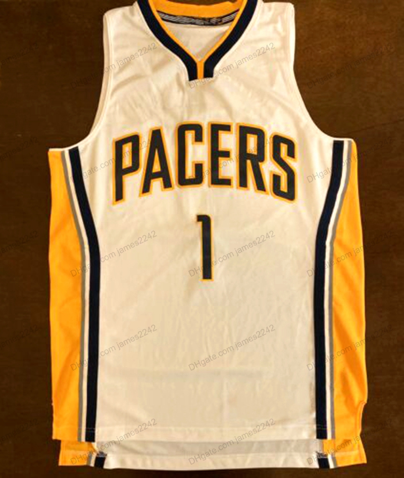 

Custom Lance Stephenson Basketball Jersey Men's All Stitched White Any Size 2XS-5XL Name And Number Top Quality, Black;red