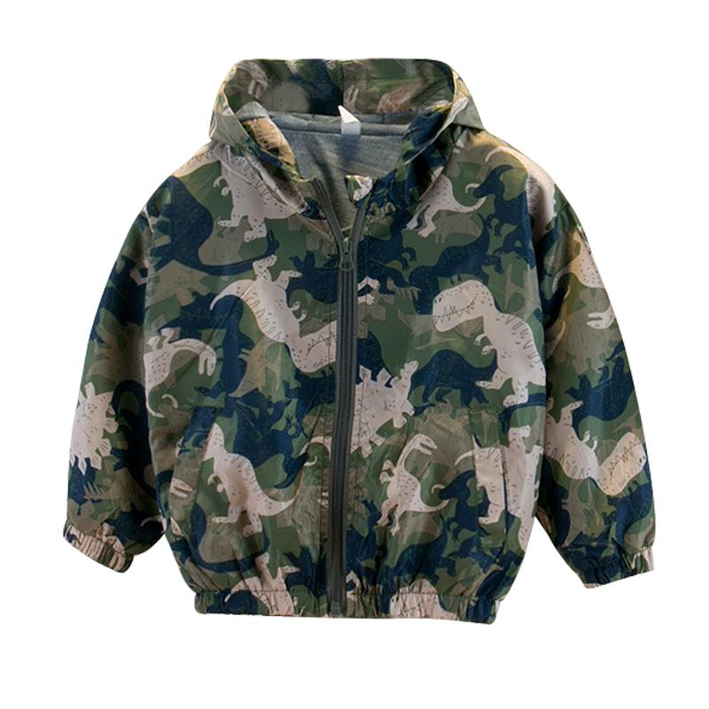 

Jackets ZWY1245 Girl's Outerwear Printing Cartoon Double Layer Lining Children Coats For Boys Jacket Spring/Autumn Wear, Blue;gray