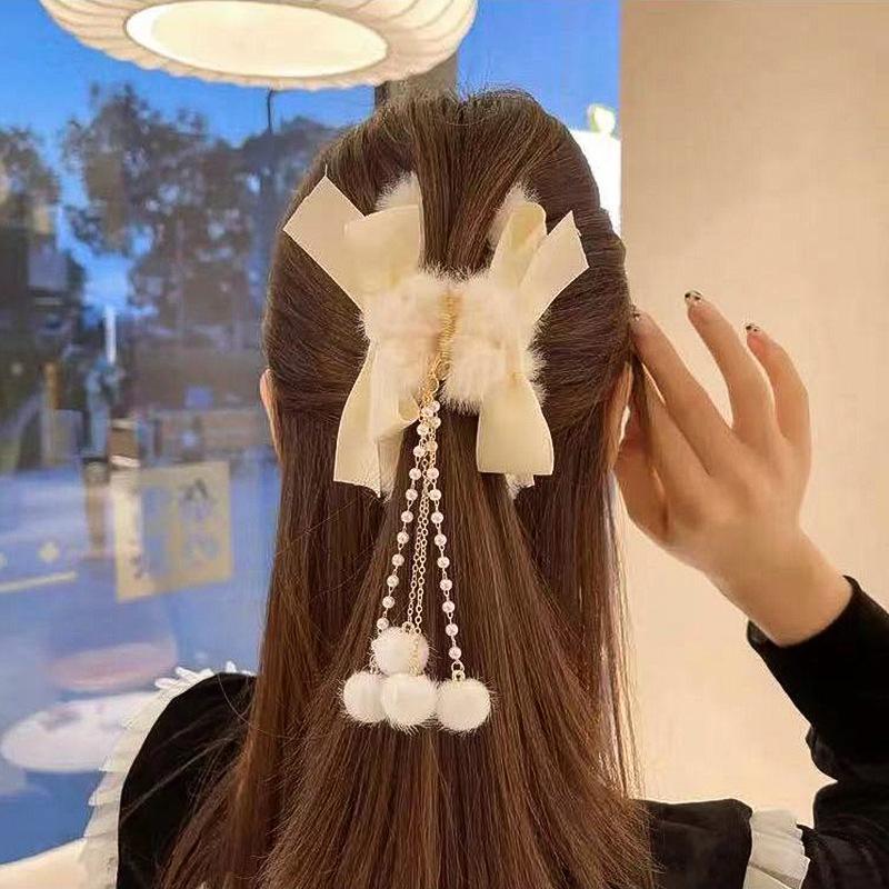 

Hair Clips & Barrettes Beautiful Special Tassels Party Evening Headpiece Accessories For Girls Woman ML, Golden;silver