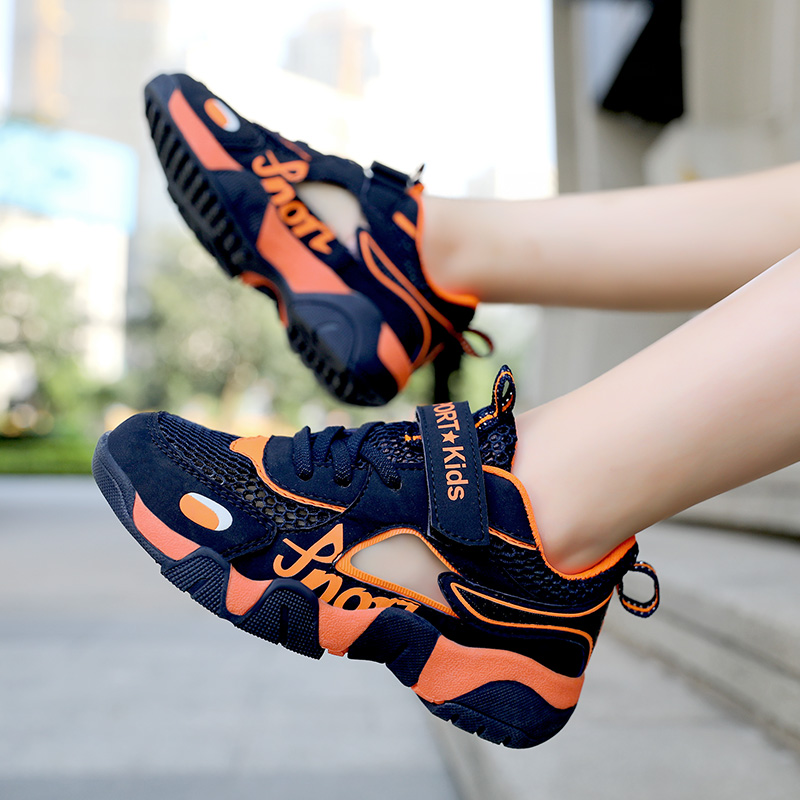 

2021 Summer Spring Running Sneakers Boys Frame Shoes High Quality 1984 Kids Gym for Child School Trainer Footwear, Black;red