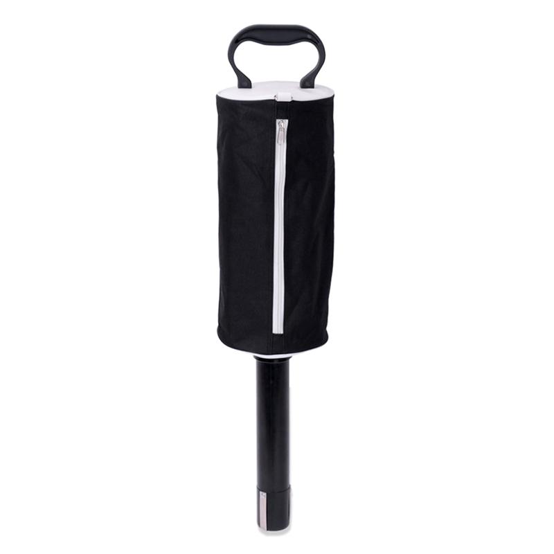 

Portable Golf Ball Picker Pick-Up Bag Retriever Pocket Scooping Device Storage Zipper Pick Up Training Aids