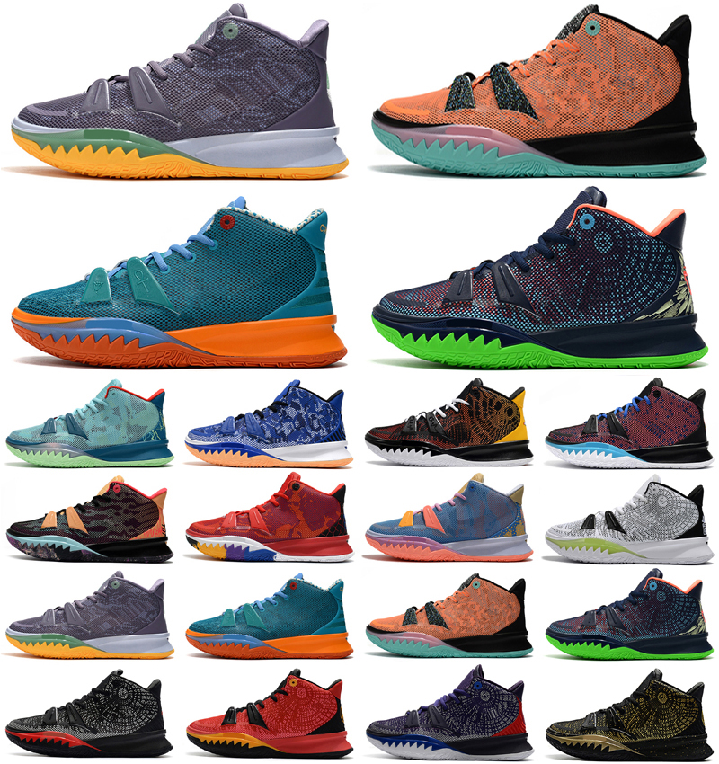 

White Black Gold Patrick Soundwave VII 7 mens Outdoor shoes Irving 7s sponge sandy Creator Hendrix Horus squidward men trainers sports sneakers 40-46, As photo 21