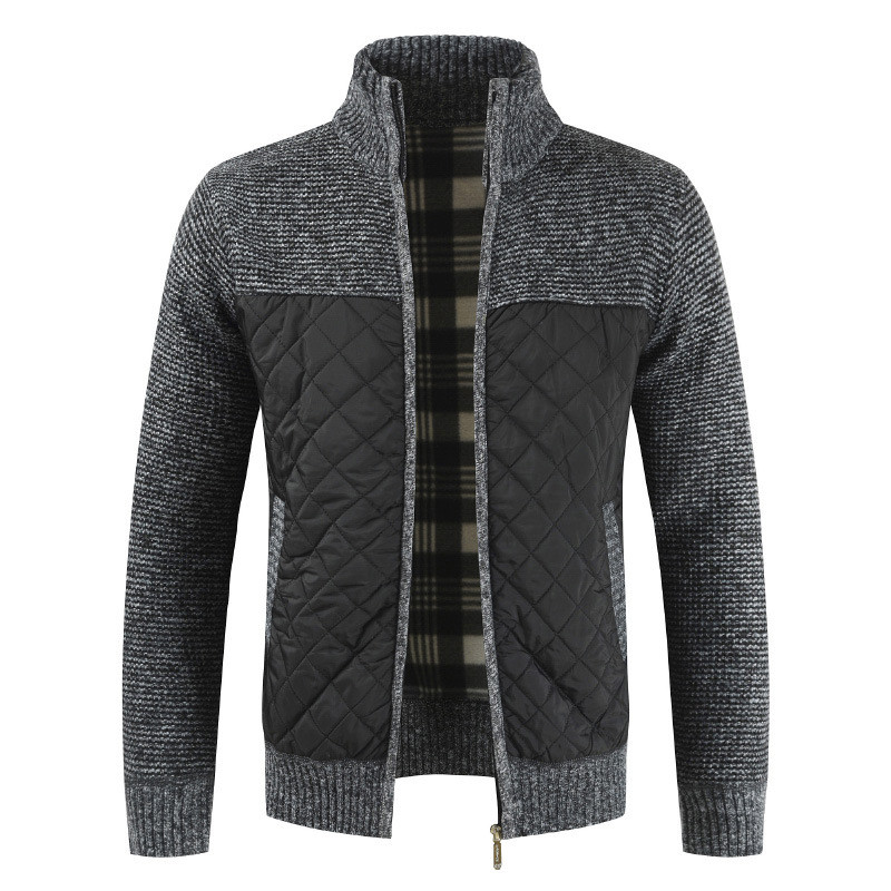 

Mens Sweaters 2021 Spring Autumn Winter Warm Knitted Sweater Jackets Cardigan Coats Male Clothing Casual Knitwear, Black