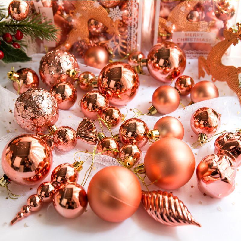 

Party Decoration Baubles Glitter Christmas Balls Tree Pendant 30 Plastic Decorations