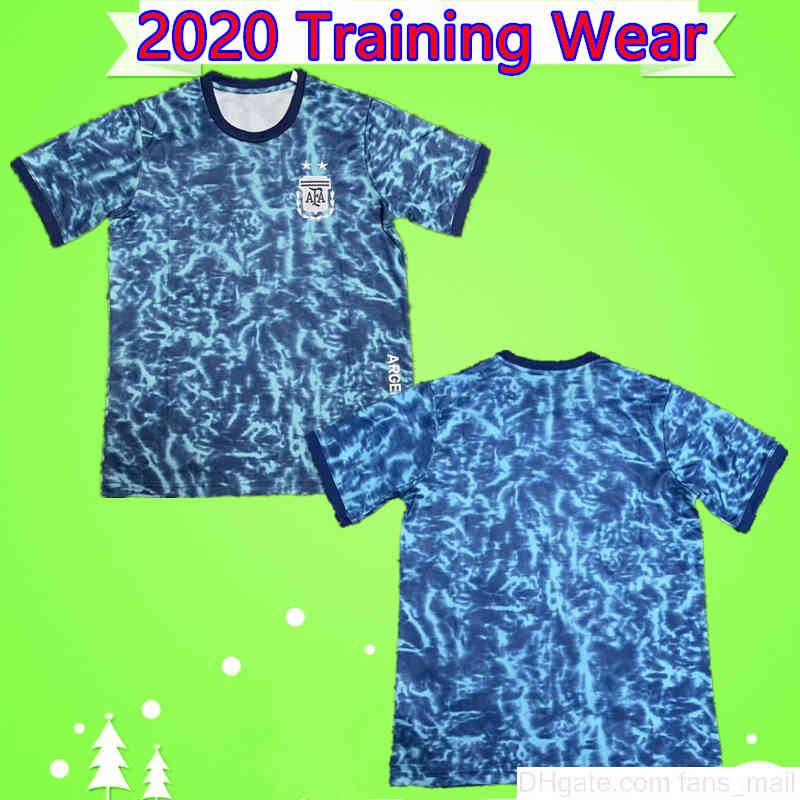 

Training Wear Argentina 2020 2021 Soccer Jerseys copa america MESSI DYBALA HIGUAIN ICARDI Training suit Football Shirt Uniform, Black;yellow