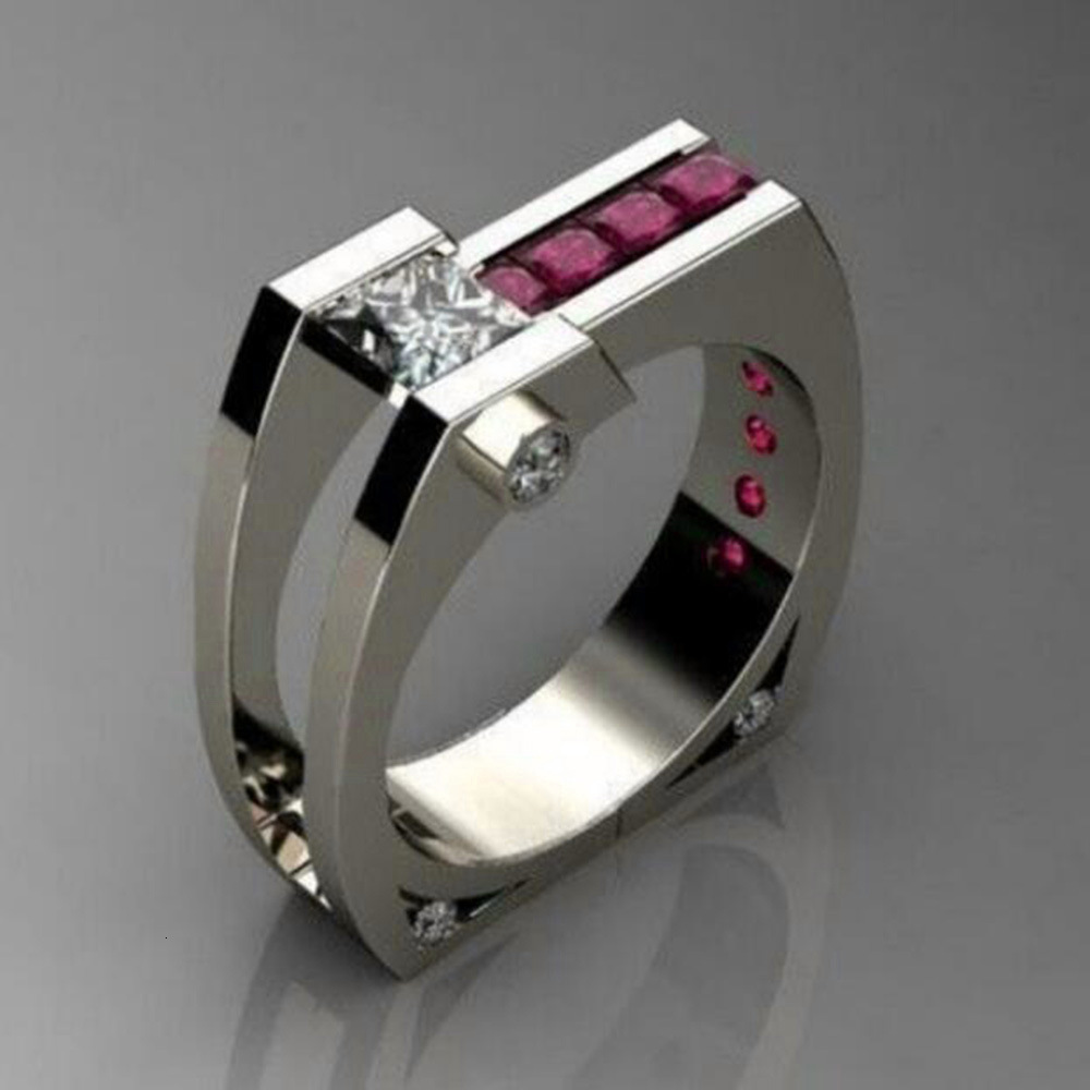 

Mens and womens RING accessories fashion inlaid with zircon