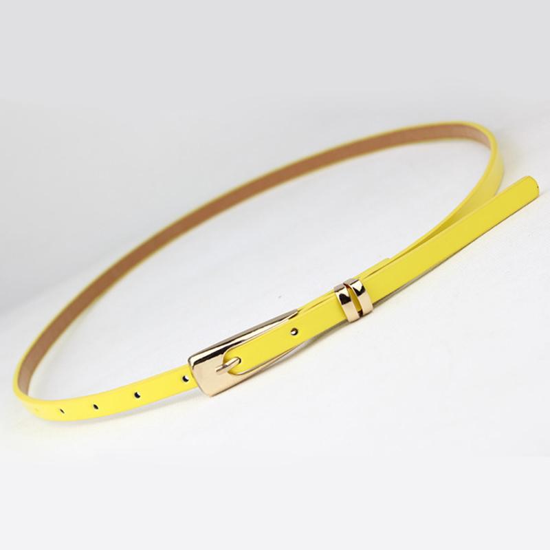 

Belts Thin Pu Leather Belt Female Red Brown Black White Yellow Waist For Women Dress Strap Wholesale 2023 8 Colors BeltsBelts