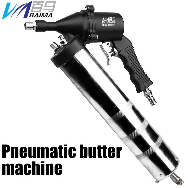 

Pneumatic Tools Baima 400cc Zinc Air Grease Gun Greaser Cartridge Greasing Tool