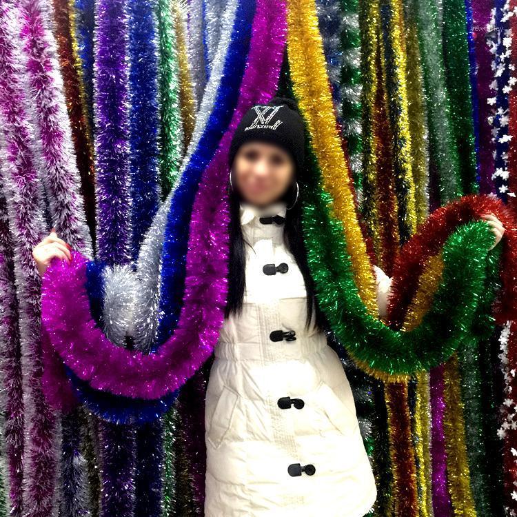 

Party Decoration 180cm Colorful Striped Garland,Hairy Garland,Create An Atmosphere,Suitable For Birthday Parties,Carnivals,Home Background W