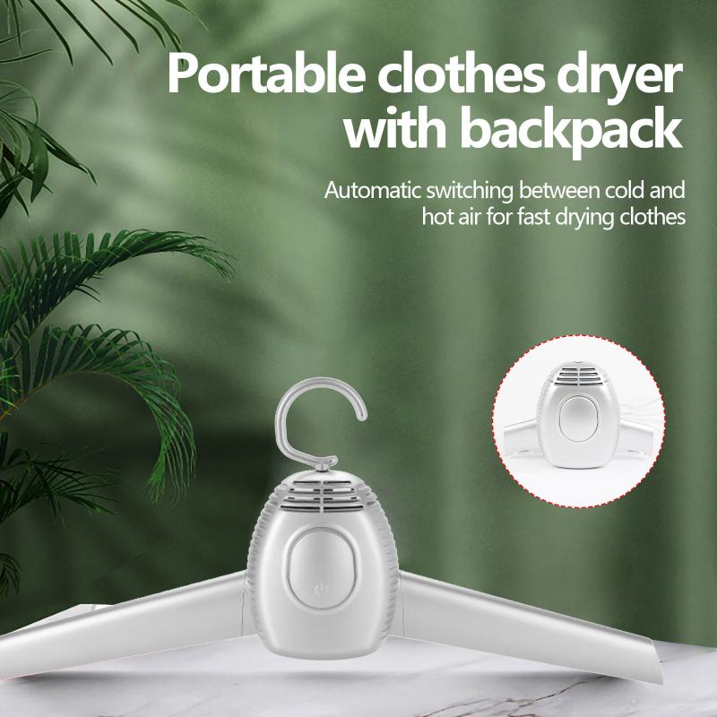 

Portable Electric Clothes Drying Hangers Rack Dryer Hanger Folding Travel Laundry Shoes Machinetravel & Racks