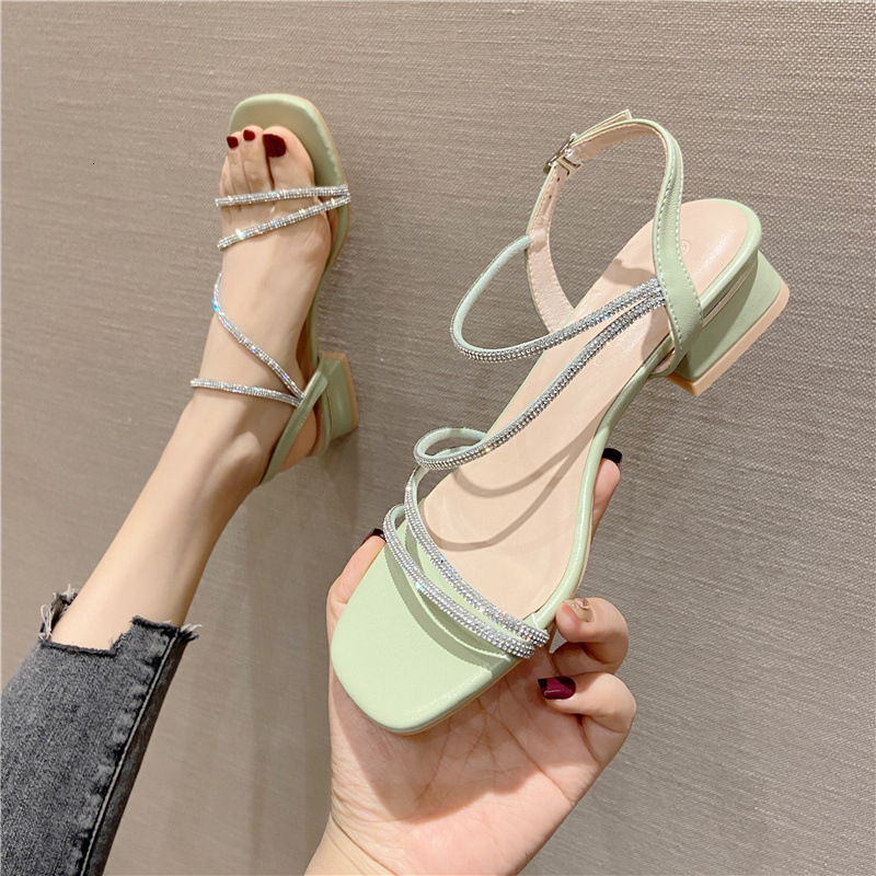 

Sandals Korean fashion fairy sandals for women in summer X9AC, 1# shoe box