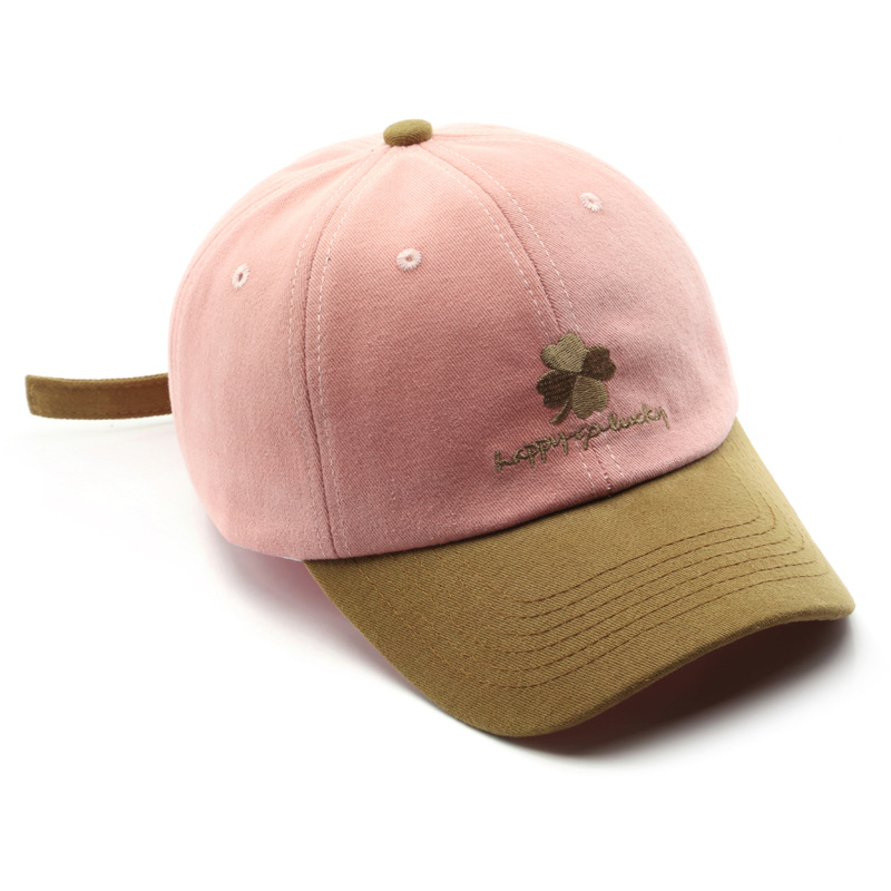 

Hat Womens Fashion Spring and Autumn Trends Color Matching Clover Baseball Cap Outdoor Mens Travel Sun Protection Sun-Poof Peaked Cap, Yellow