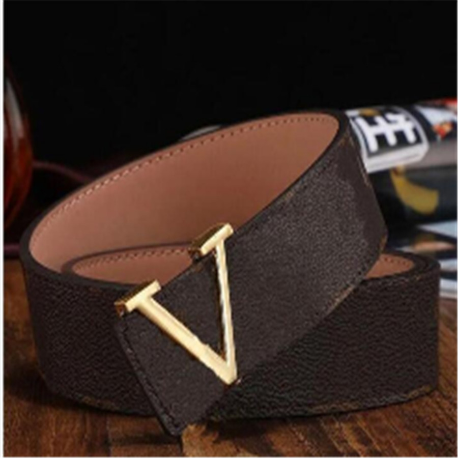 

Luxury 2021 Designer Belts Leather for women's Fashion high quality gold smooth buckle women belt with box 8 colors very good, Multi