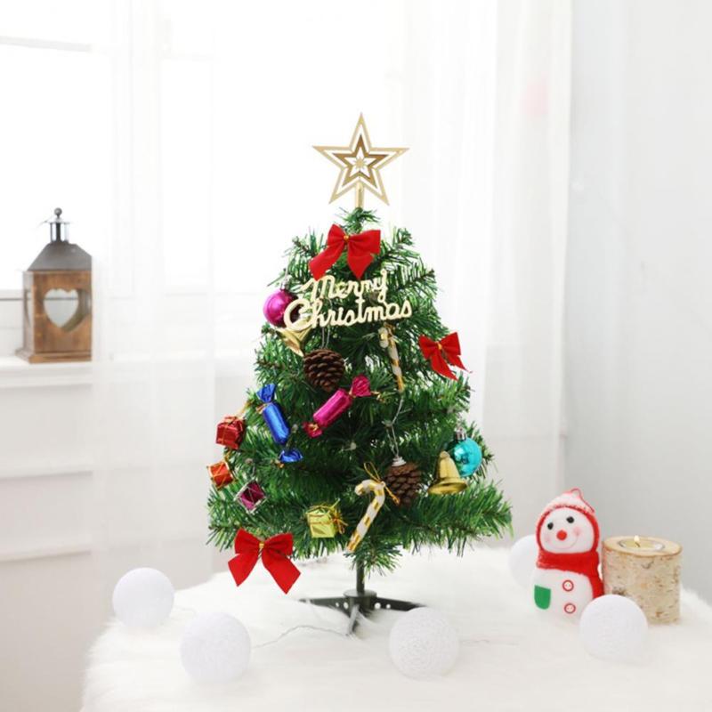

Christmas Decorations 1 Set Eco-friendly Small Pine Decorated Beautiful Tree For Home Mini