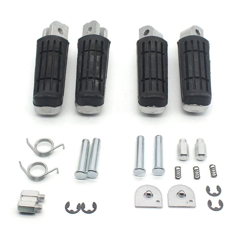 

Pedals 1Pair Motorcycle Foot Pegs For R1 FZ6 FJR1300 Spare Parts