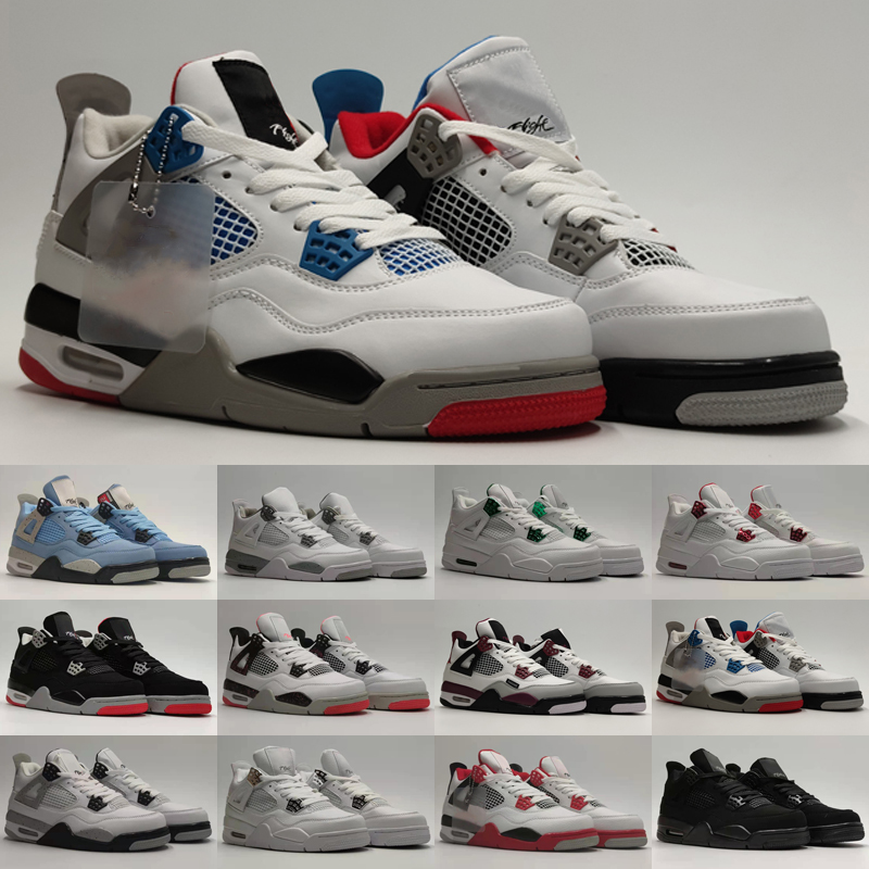

Manila top 4 university blue 4s basketball shoes black cat fire red men sneakers starfish metallic orange green what the mushroom mens sports trainers US 5.5-13, As photo 8